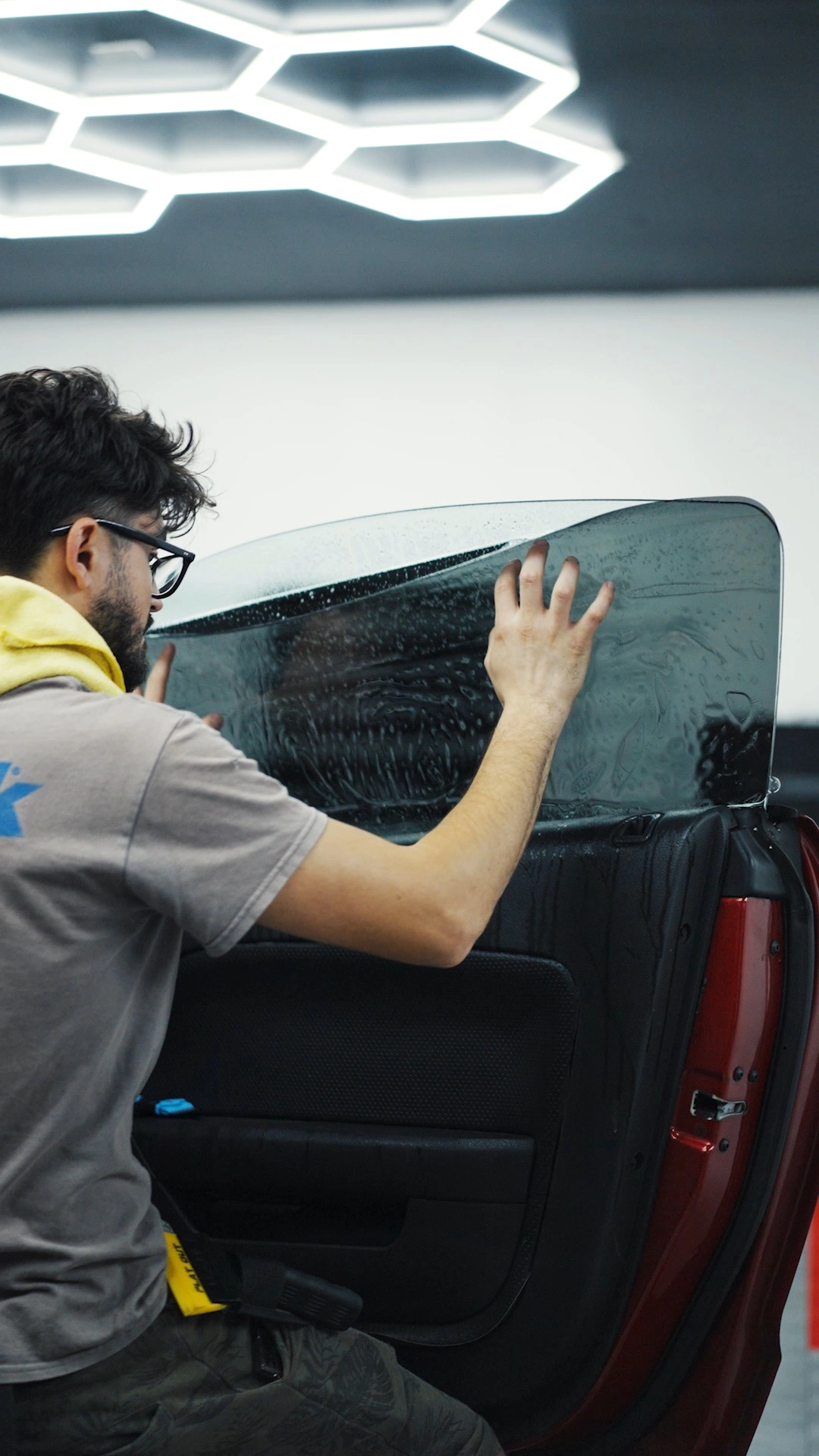 Heat gun application