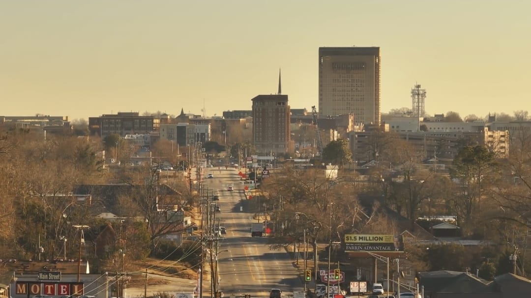 Spartanburg, SC skyline