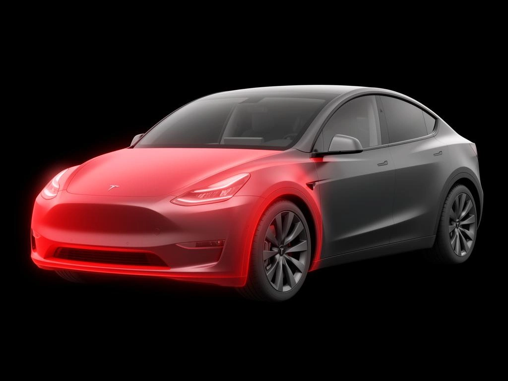 Tesla Model Y — Armor coverage