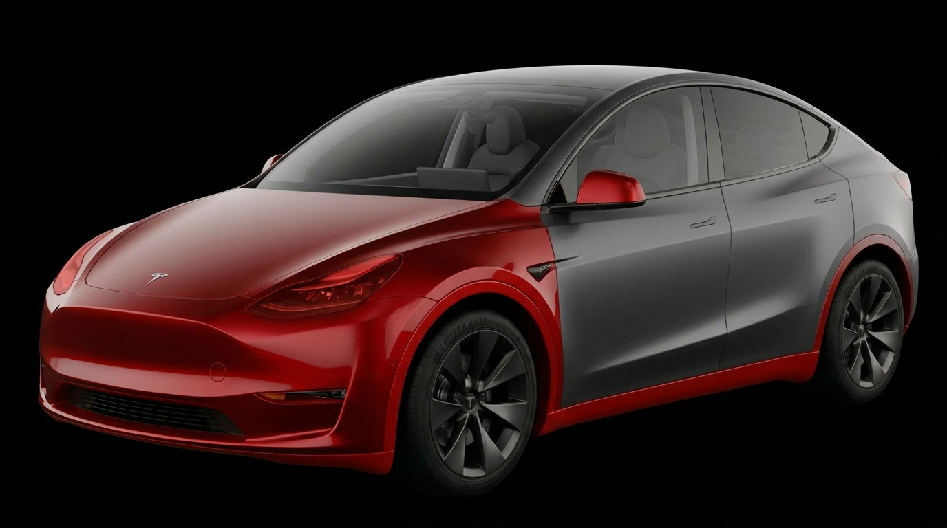 Tesla Model Y — Track Pack coverage