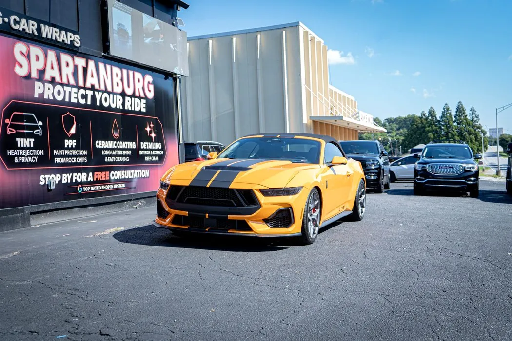 Shelby Mustang GT350 finished at Upstate Auto Styling in Spartanburg SC
