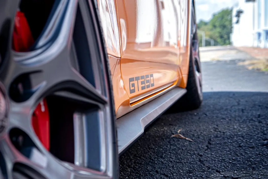 Shelby GT350, side detail finished at Upstate Auto Styling in Spartanburg SC