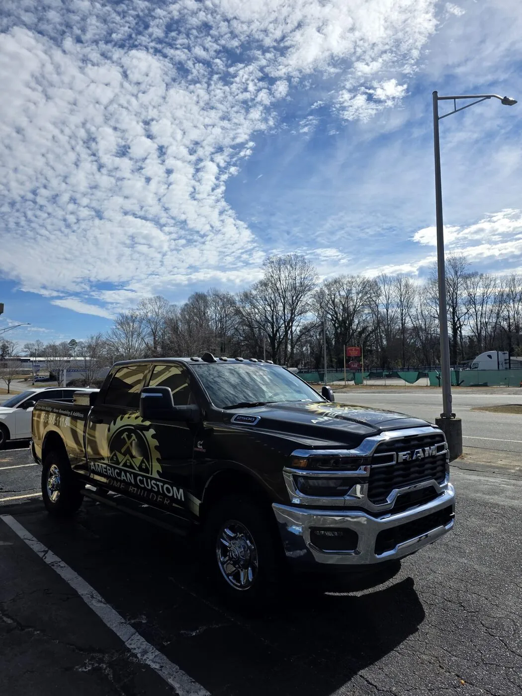 American Custom Ram pickup wrap by Upstate Auto Styling